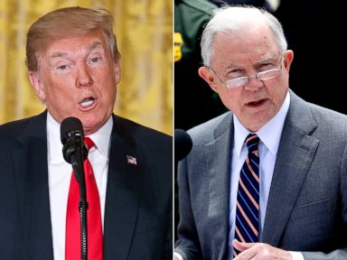 Trump steams at Attorney General Jeff Sessions, reigniting his attacks -  ABC News