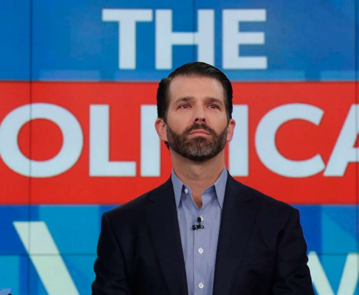 PHOTO: Donald Trump Jr. appear on ABC's, "The View," Nov. 7, 2019.