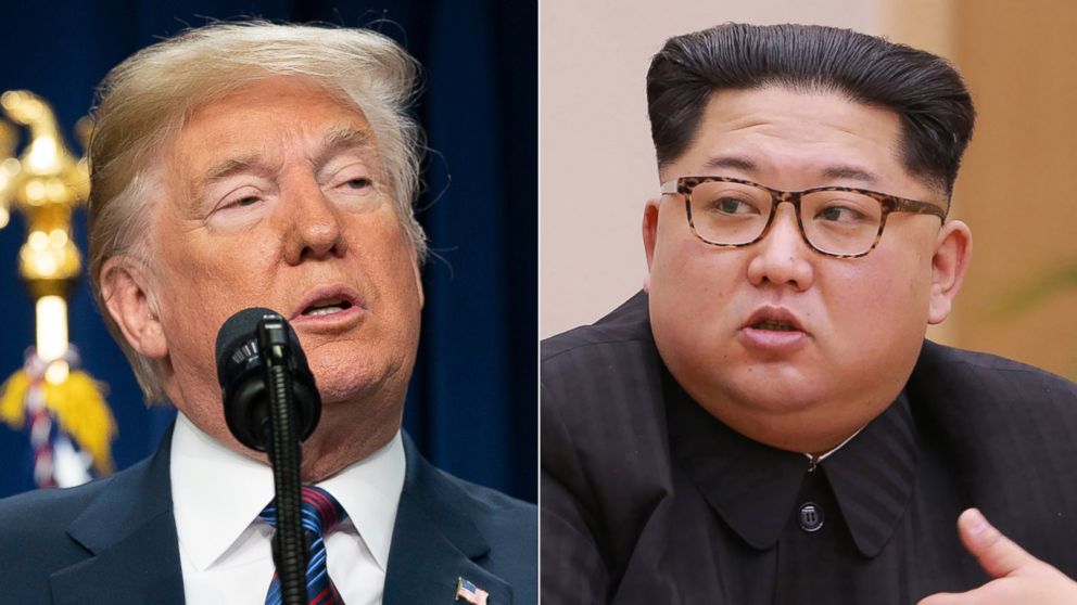 PHOTO: Pictured (L-R) are President Donald Trump and North Korean leader Kim Jong Un.