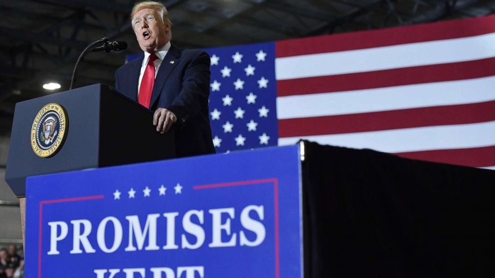 President Trump blasts Democrats, James Comey and the media in campaign ...