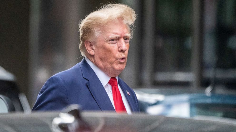 FILE PHOTO: Former U.S. President Donald Trump departs Trump Tower in New York City, Aug. 10, 2022, two days after FBI agents searched his Mar-a-Lago estate in Palm Beach, Fla.