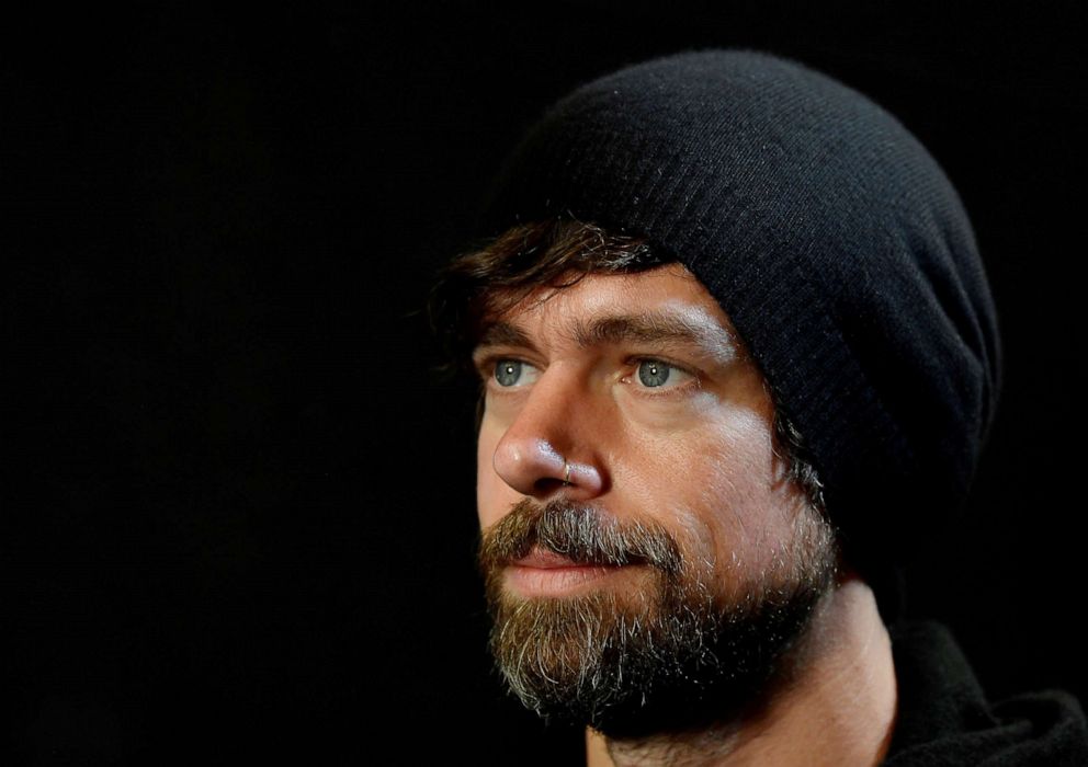 PHOTO: Jack Dorsey, co-founder of Twitter and fin-tech firm Square, sits for a portrait during an interview with Reuters in London, June 11, 2019.