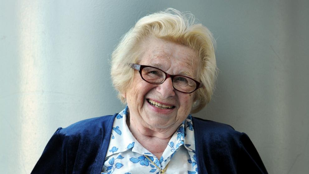 PHOTO: In this Oct. 8, 2010, file photo, Dr. Ruth Westheimer is shown at the Frankfurt Book Fair, in Frankfurt, Germany.