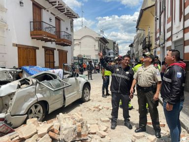 Death toll rises after earthquake strikes off coast of Ecuador