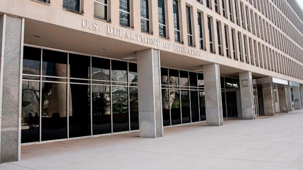 In this Sept. 23, 2020, file photo, the Department of Education building is shown in Washington, D.C.