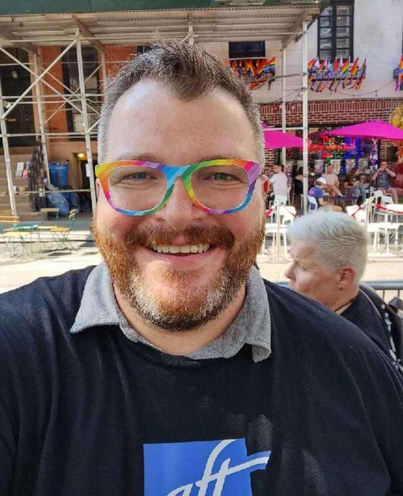 PHOTO: Willie Carver, Jr., 2022 CCSSO Kentucky Teacher of the Year, poses for an undated selfie in Greenwich Village, New York.