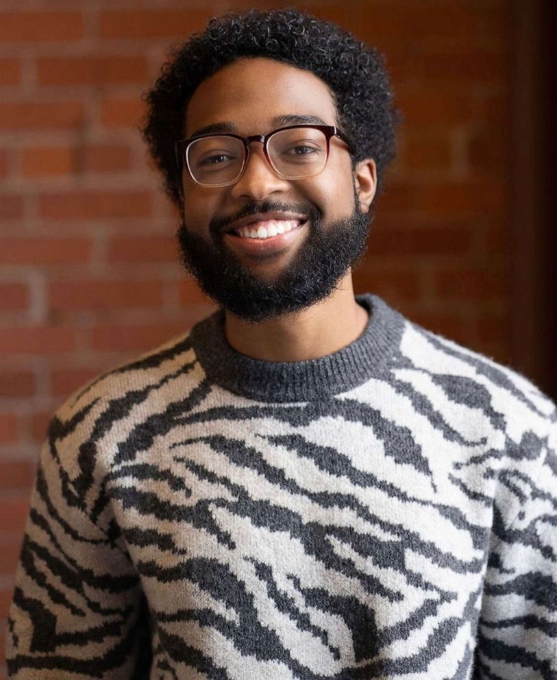 PHOTO: Patrick Harris II, a queer middle school humanities teacher and author of "The First Five: A Love Letter to Teachers", is pictured in an undated portrait.