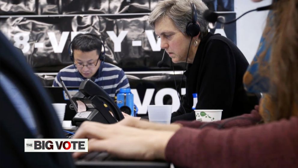 VIDEO: Volunteers field calls about voting issues