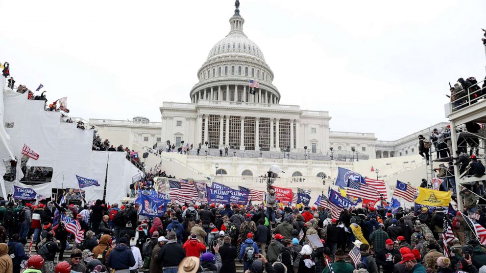 u.s. capitol on lockdown 2021