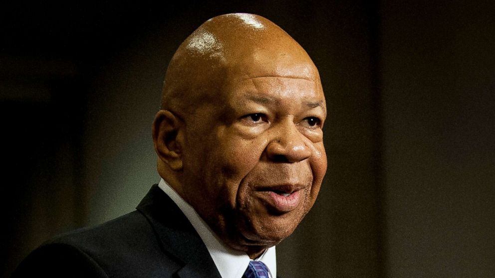 PHOTO: Representative Elijah Cummings attends a press conference at the Capitol in Washington, Oct. 16, 2015.