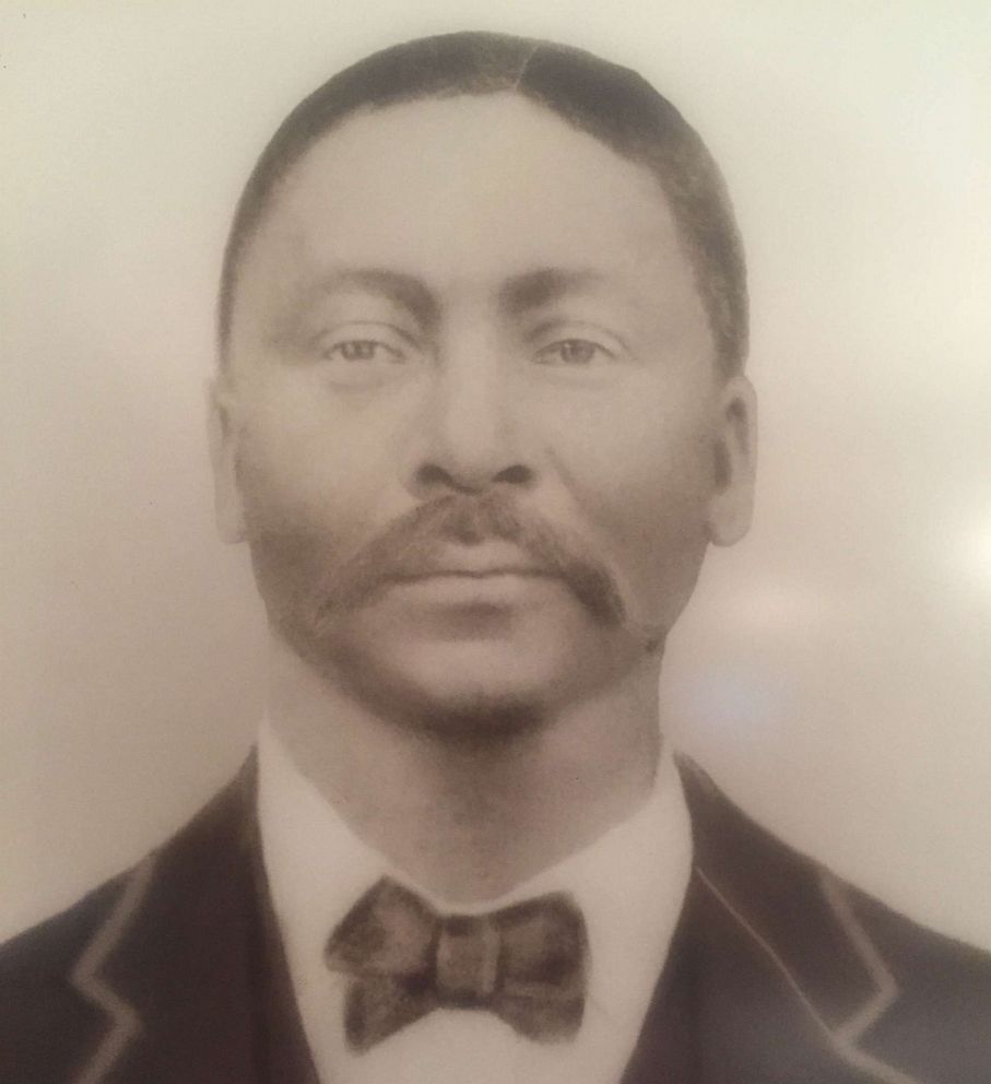 PHOTO: William Harris, photographed circa 1901, was the son of Sam and Betsy Harris who were enslaved and sold by Georgetown University and the Society of Jesus in 1838. 