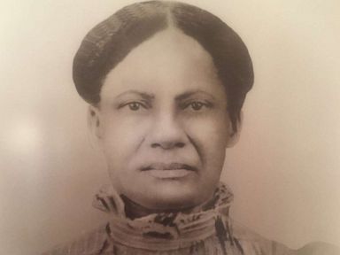 PHOTO: Charity Harris, photographed circa 1901, was the wife of William Harris.