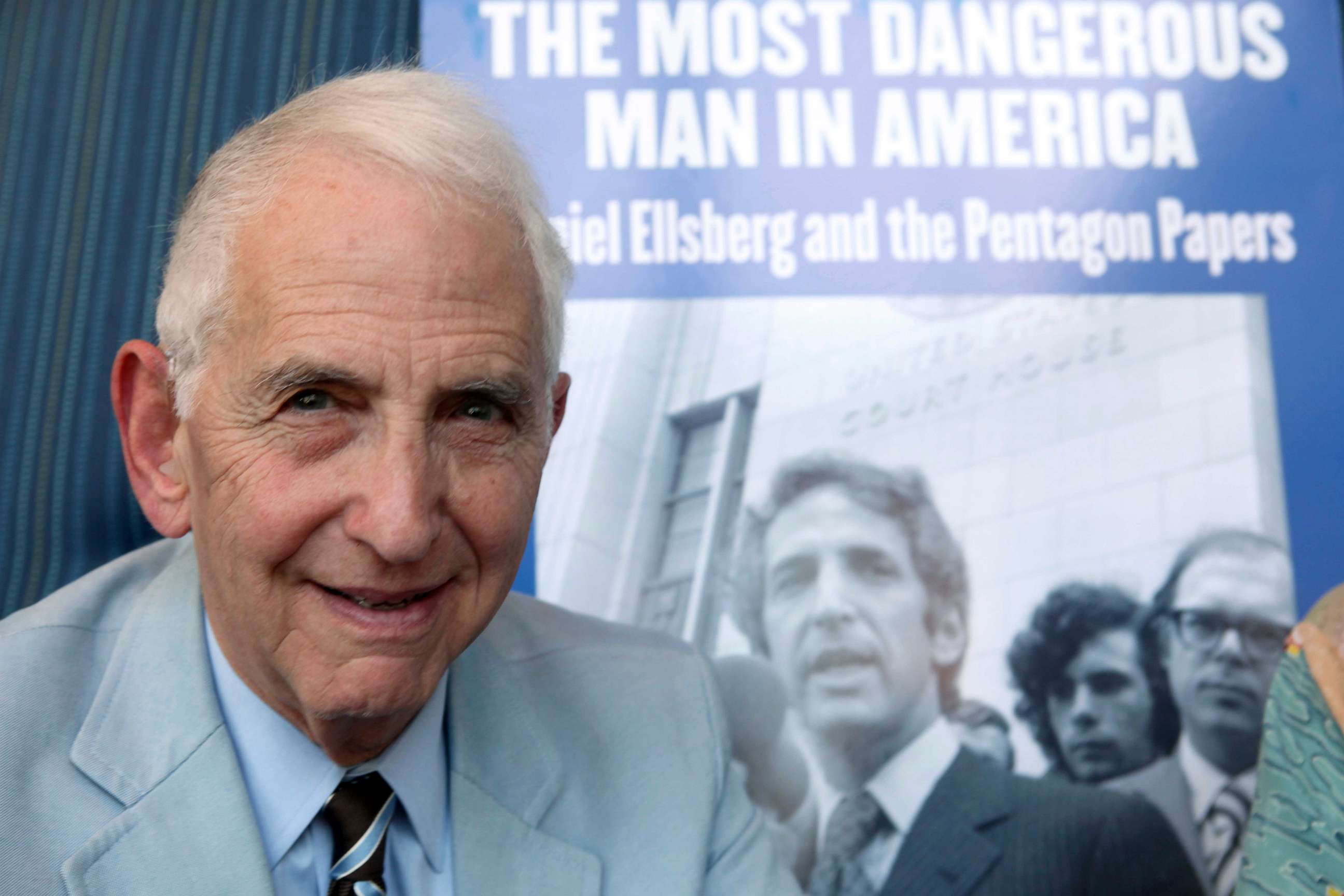 PHOTO: Daniel Ellsberg speaks during an interview in Los Angeles on Sept. 23, 2009.