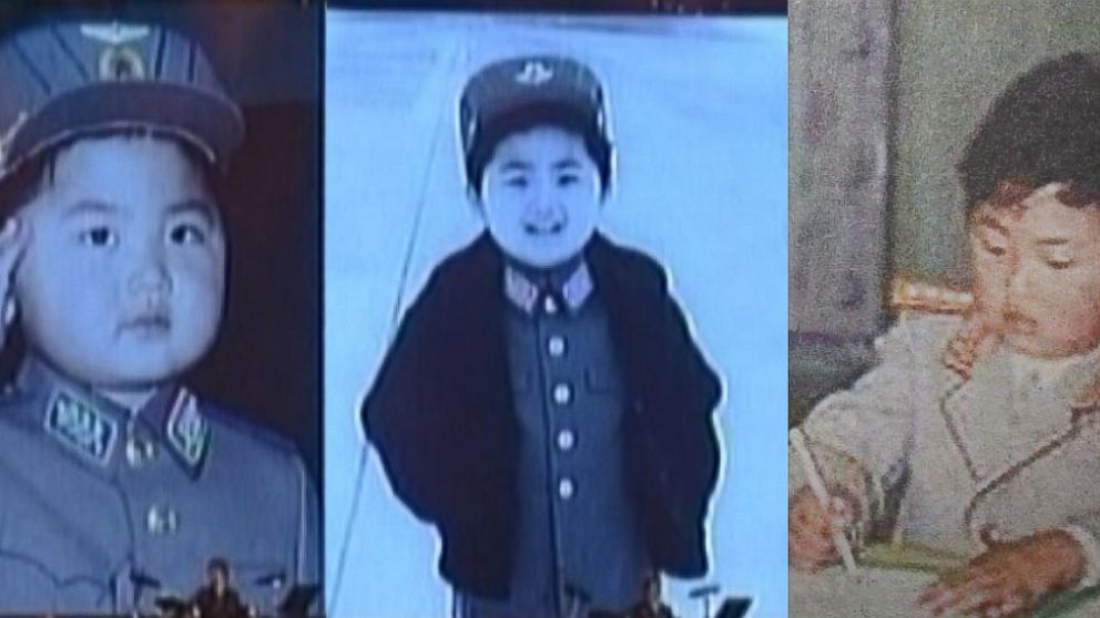 PHOTO: Undated handout pictures showing North Korean leader Kim Jong-un as a child were released by the North Korean Central Television (KCTV) and made available during KCTV's coverage of Moranbong Band's performance, April 21, 2014 show.