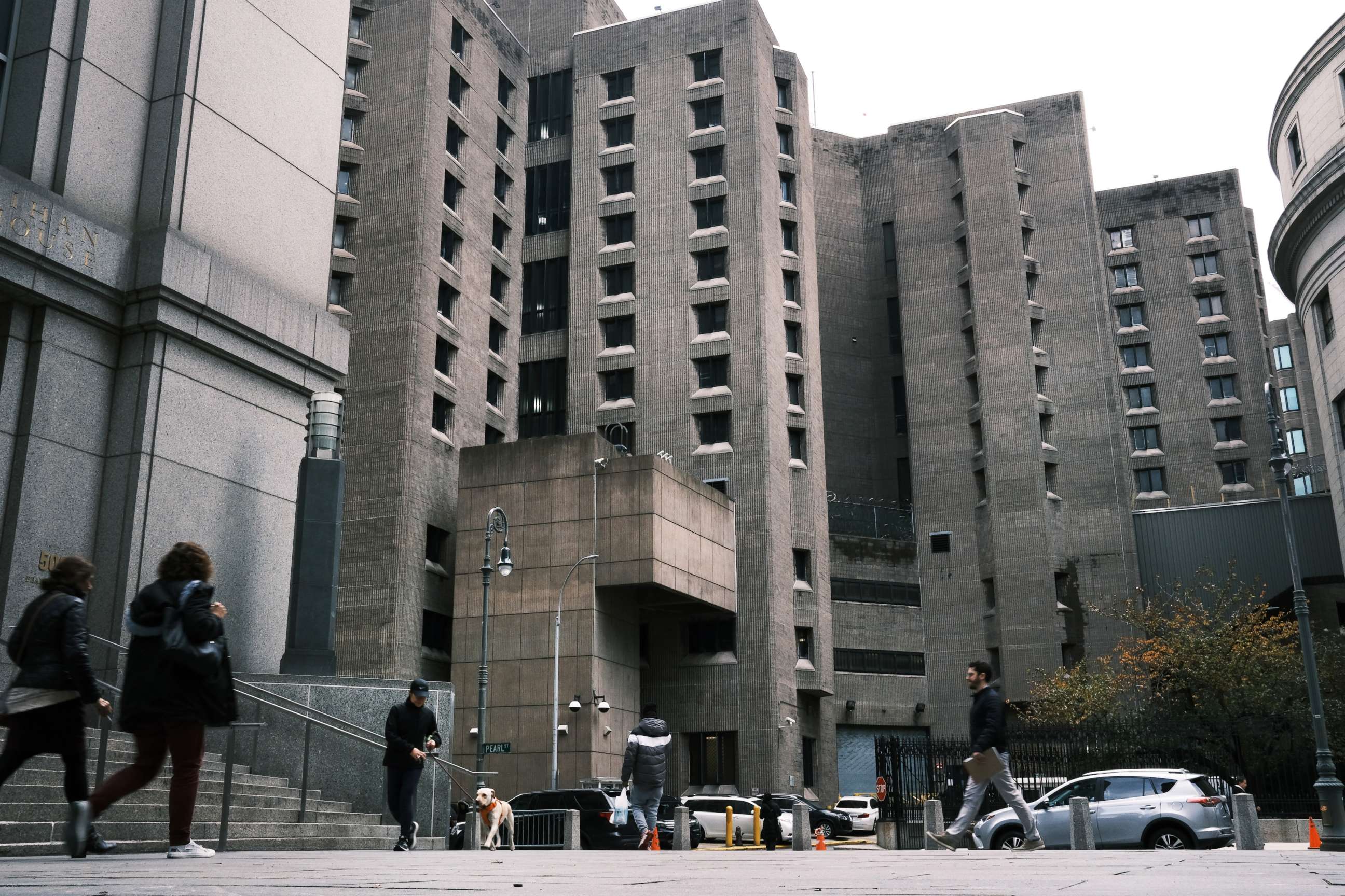 PHOTO: File photo of the Metropolitan Correctional Center, which is operated by the Federal Bureau of Prisons, in lower Manhattan of New York City on Nov. 19, 2019