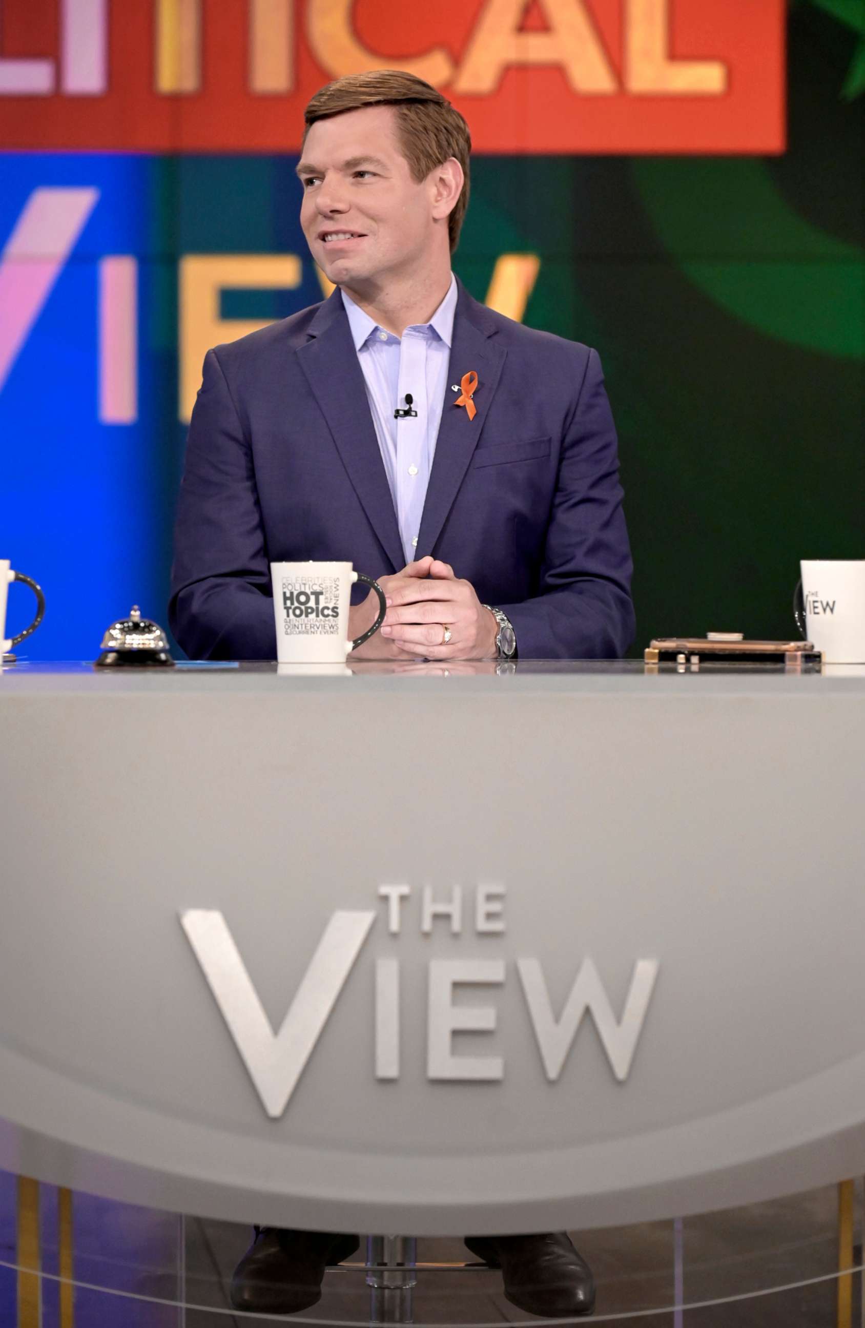 PHOTO: Eric Swalwell appears on "The View," June 4, 2019.