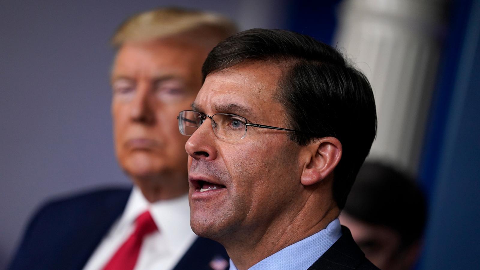 Former Trump Defense Secretary Esper calls Iran's demands 'ridiculous'