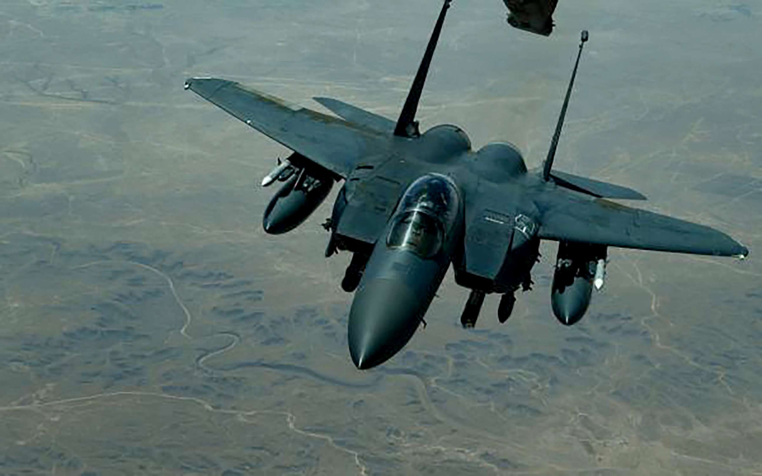 PHOTO: McDonnell Douglas F-15 Eagle.