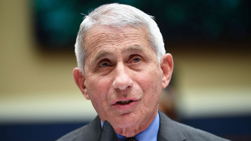 PHOTO: Anthony Fauci, director of the National Institute of Allergy and Infectious Diseases, speaks during a House Energy and Commerce Committee hearing in Washington, D.C., U.S., on Tuesday, June 23, 2020.
