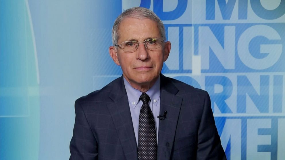 PHOTO: Dr. Fauci appears on "Good Morning America," Nov. 12, 2020.