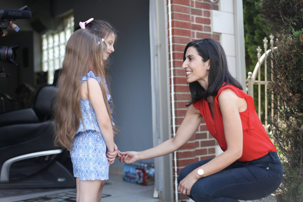 PHOTO: Fayrouz Saad campaigns for a congressional seat in Michigan's 11th district.