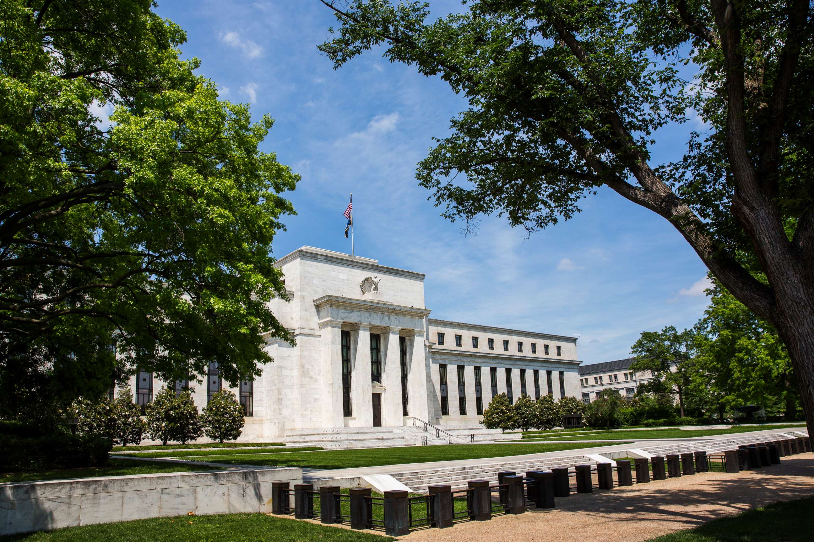 PHOTO: The Eccles Building, location of the Board of Governors of the Federal Reserve System and of the Federal Open Market Committee, June 2, 2016, in Washington. 