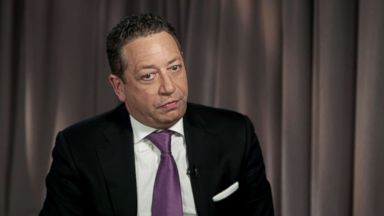 PHOTO: Felix Sater, a Soviet-born American businessman who once billed himself as a senior adviser to Donald Trump, speaks to ABC News.