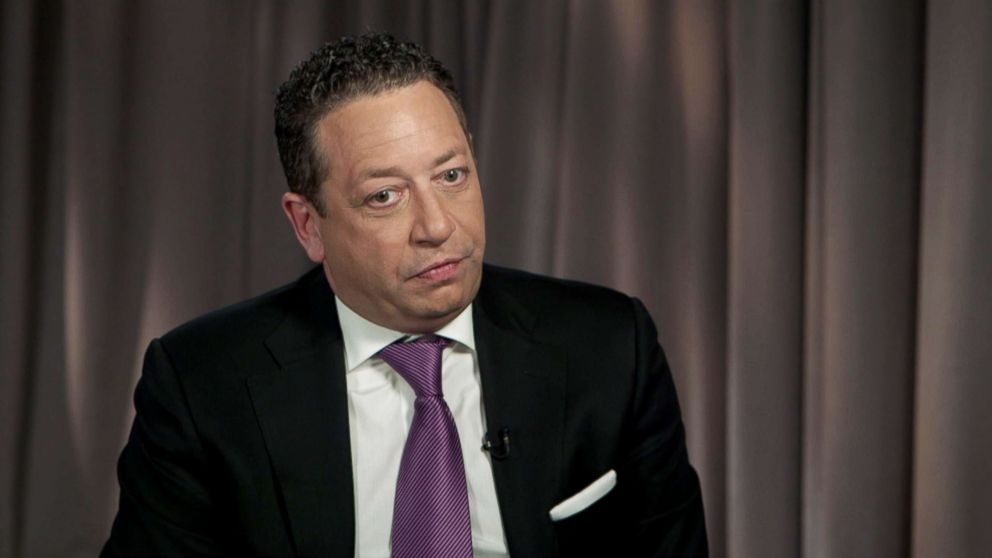 PHOTO: Felix Sater, a Soviet-born American businessman who once billed himself as a "senior adviser to Donald Trump," speaks to ABC News.