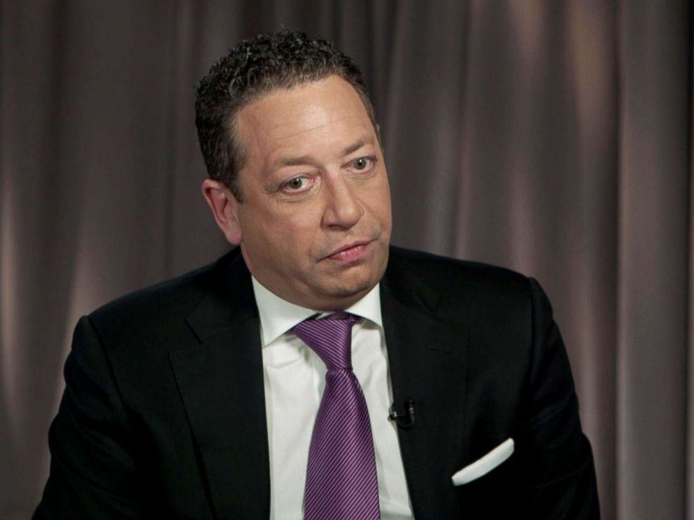PHOTO: Felix Sater, a Soviet-born American businessman who once billed himself as a “senior adviser to Donald Trump,” speaks to ABC News