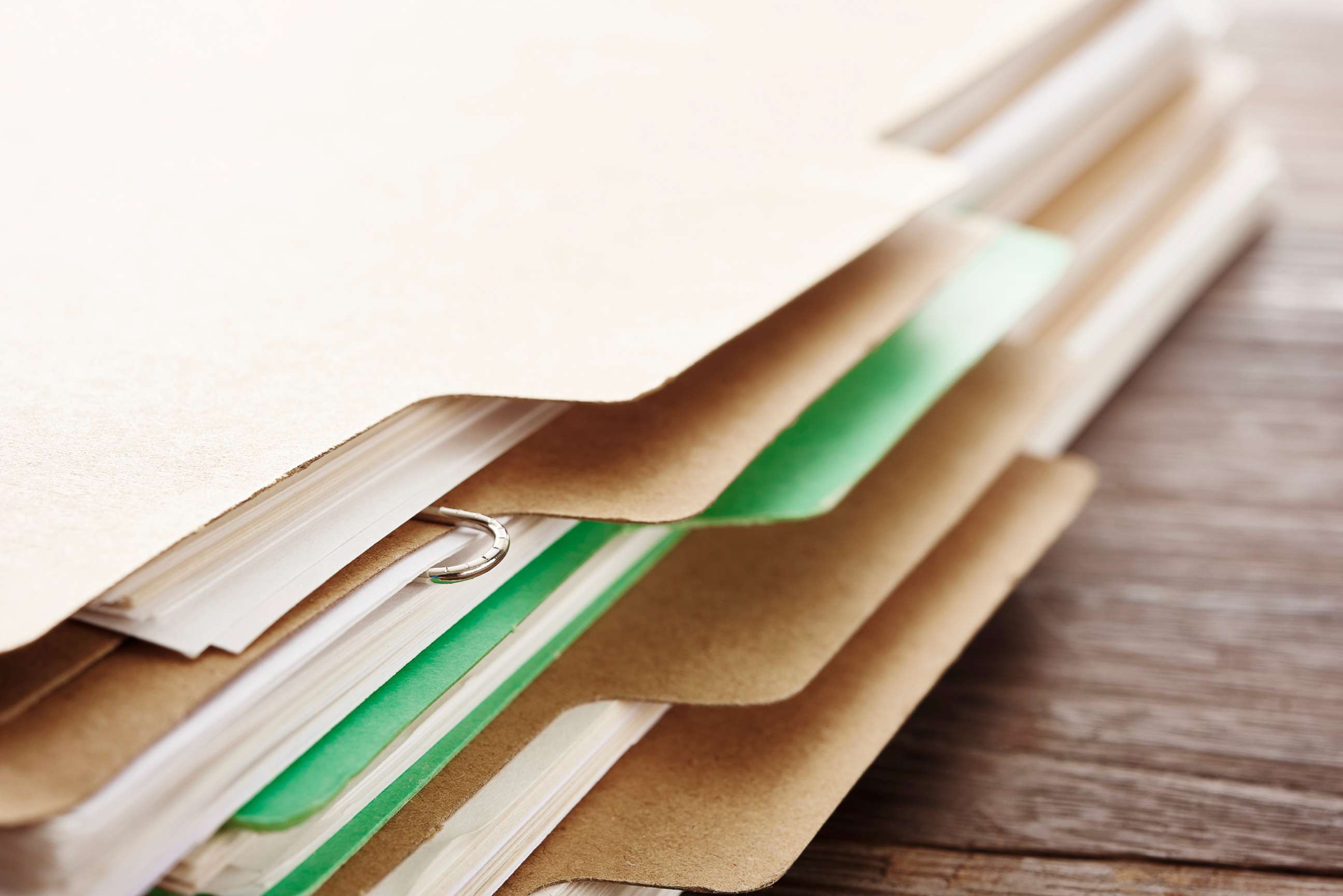 PHOTO: A stack of papers is pictured in this undated stock photo.