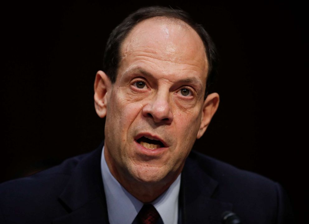 PHOTO: Glenn Fine, Acting Inspector General, U.S. Department Of Defense, testifies during a Senate Judiciary Committee hearing on Capitol Hill in Washington, Wednesday, Dec. 6, 2017.