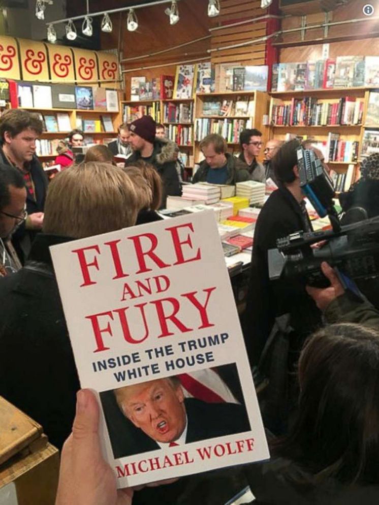 Disputed Trump book a hot midnight item at DC bookstore, No. 1