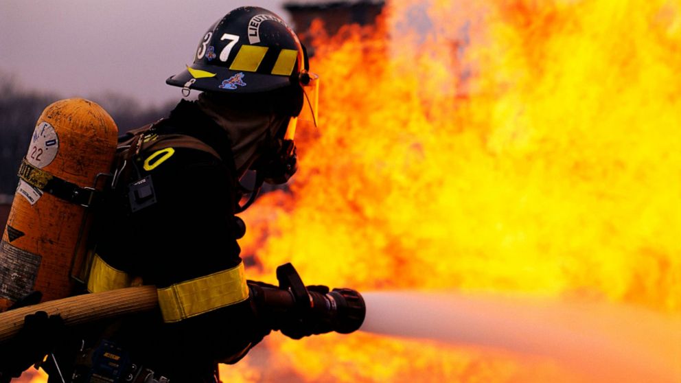 PHOTO: Stock photo of a firefighter.