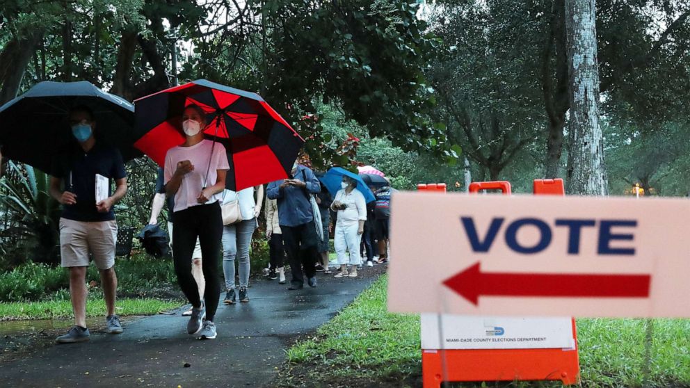 Early Voting Starts In D.C., And Voters Cast Ballots At Nats Park