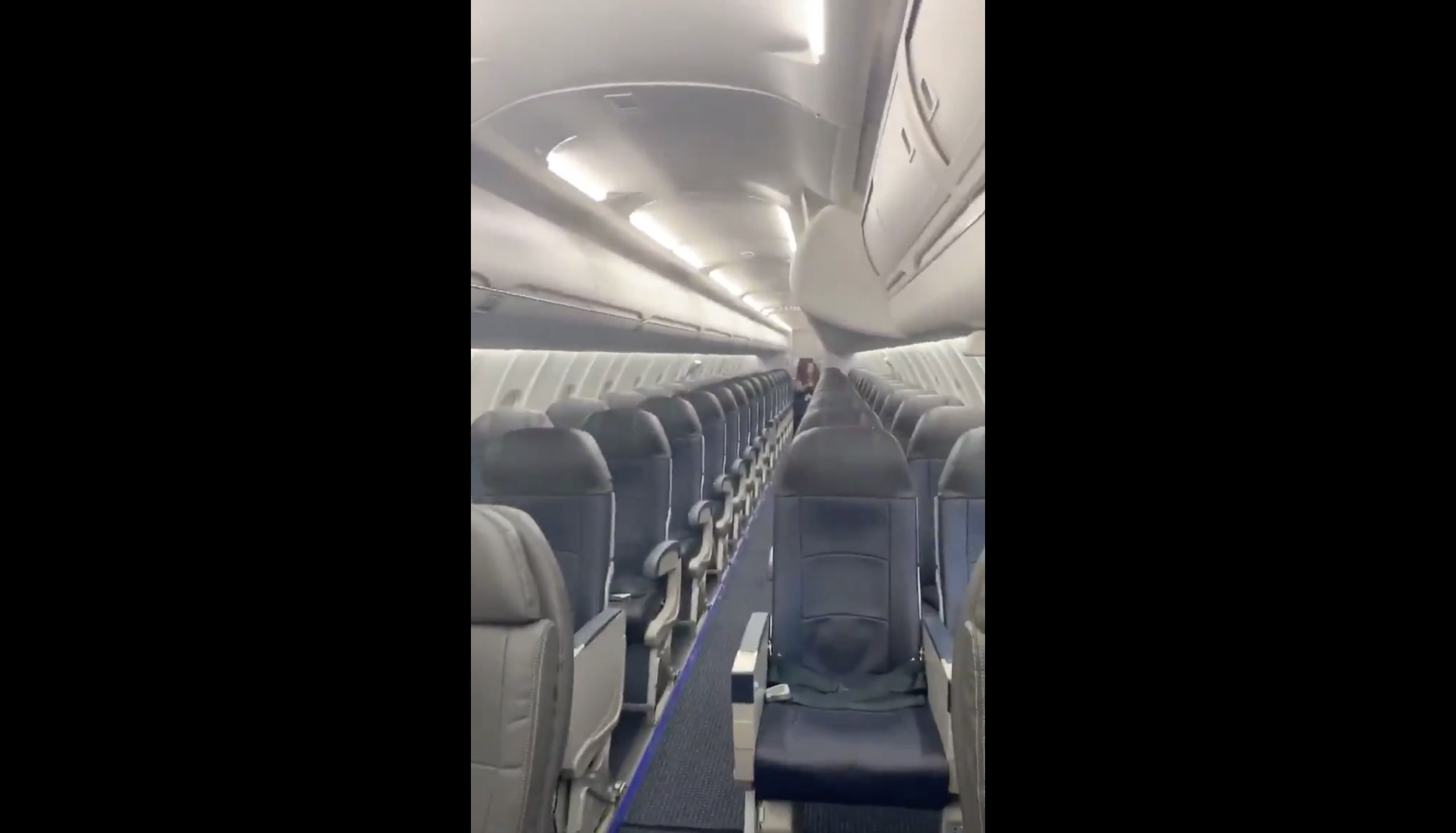 PHOTO: Last week, Vincent Peone was the only customer on his Delta flight from Aspen, Colorado, to Salt Lake City, Utah. He chronicled what the pilot referred to as his "private jet" experience in a video he posted yesterday to Twitter.