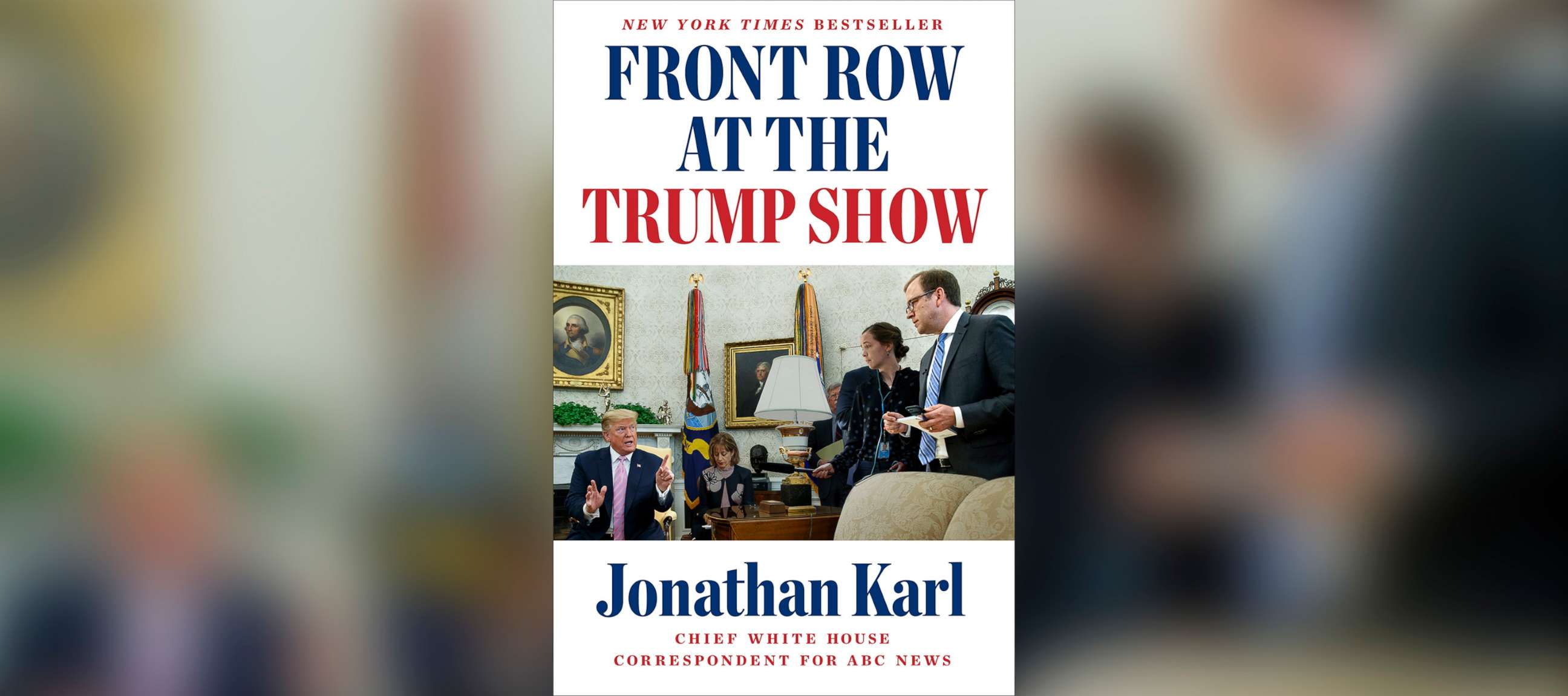 PHOTO: "Front Row at the Trump Show," by ABC News Chief White House Correspondent Jonathan Karl, was published in March 2020.