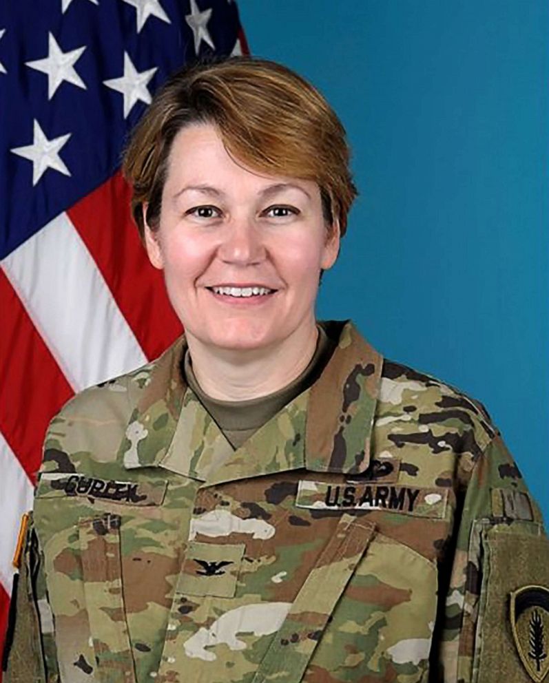 PHOTO: An undated photo provided by the U.S. Army shows Col. Gail A. Curley.