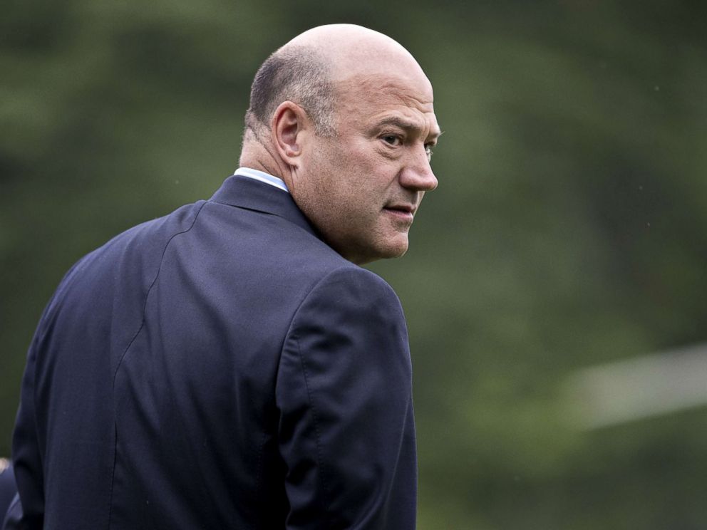 PHOTO: Gary Cohn, director of the U.S. National Economic Council, walks toward Marine One on the South Lawn of the White House in Washington, July 5, 2017.