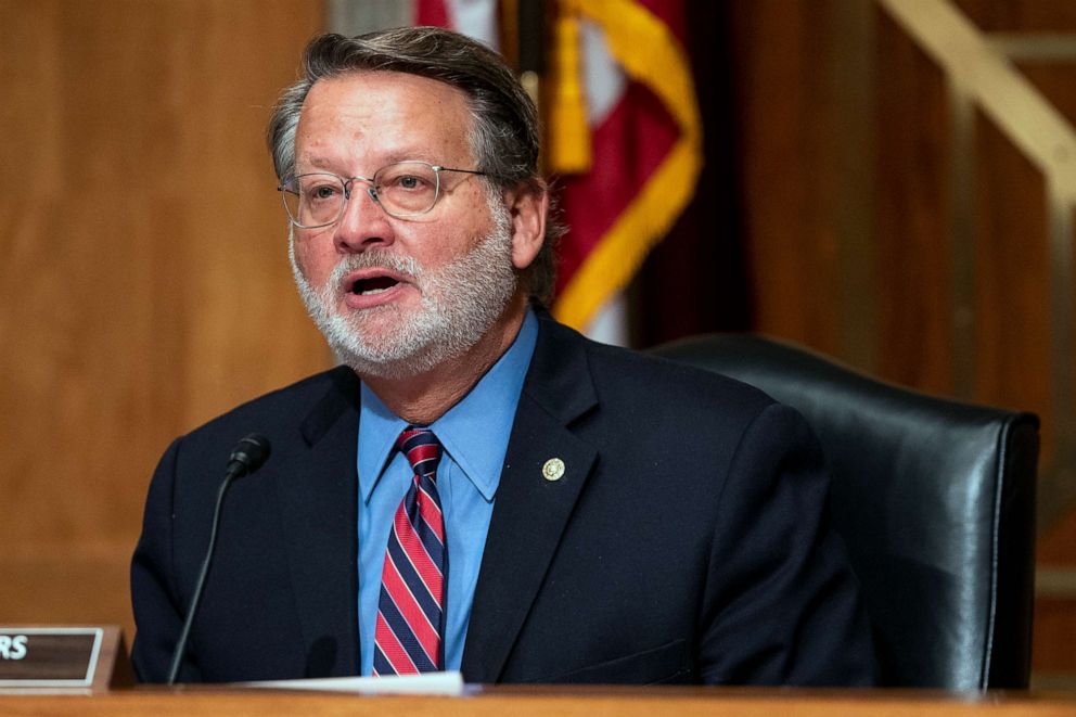 PHOTO: Senate Homeland Security & Governmental Affairs Committee Chairman Sen. Gary Peters  on Sept. 21, 2021, in Washington, D.C.