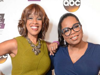 PHOTO: Gayle King and Oprah Winfrey at the opening of the Smithsonians new National Museum of African American History and Culture, taped at the Kennedy Center in Washington, Sept. 23, 2016.