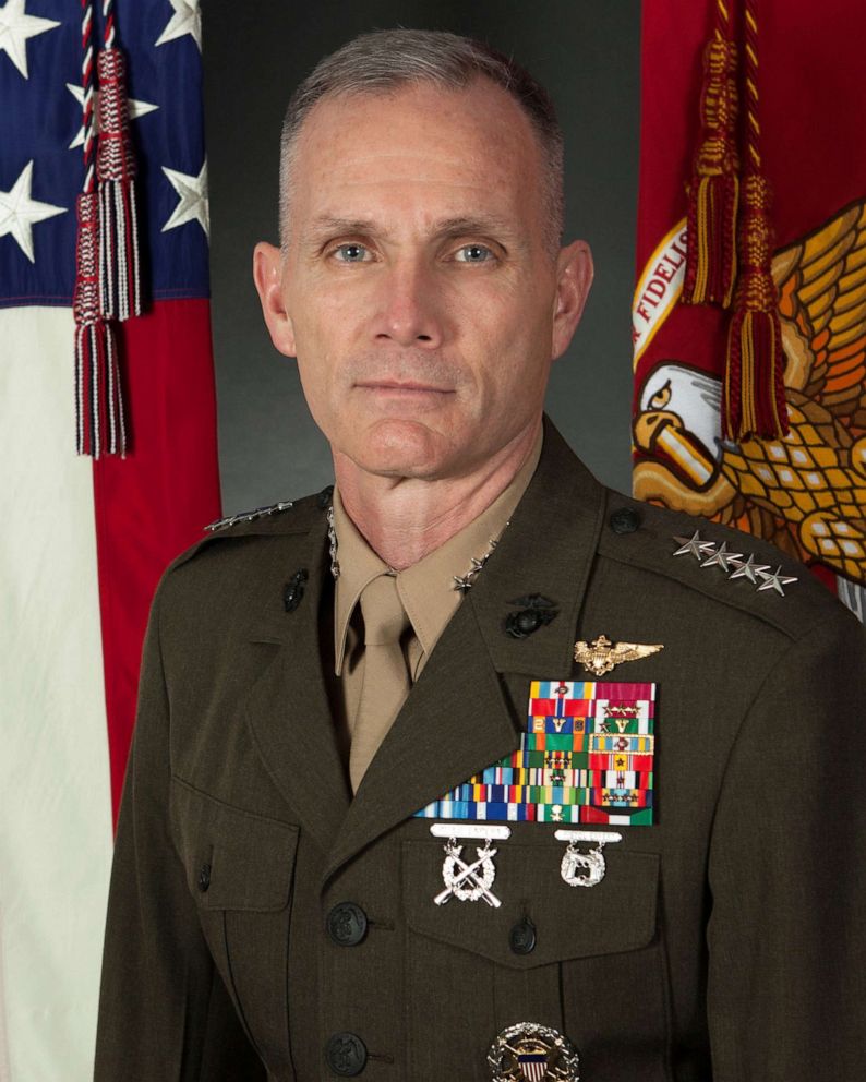 PHOTO: An undated official photo of the Assistant Commandant of the Marine Corps Gen. Gary L. Thomas.