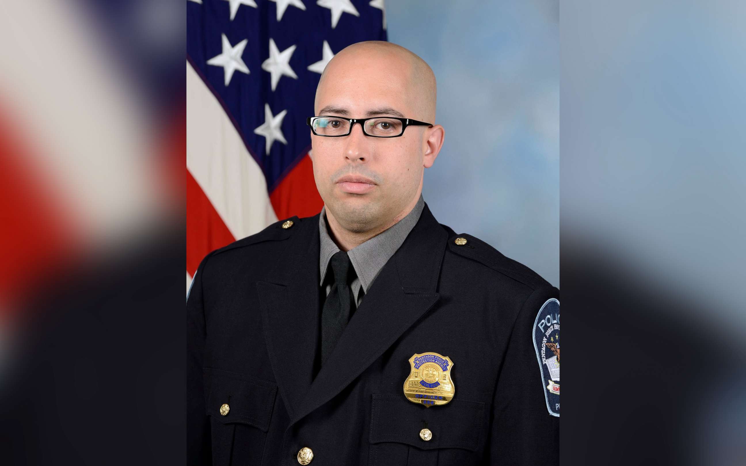 PHOTO: Pentagon Police Officer George Gonzalez, who was killed on Aug. 3, 2021, during an attack at the Pentagon bus platform, is pictured in an undated handout image.