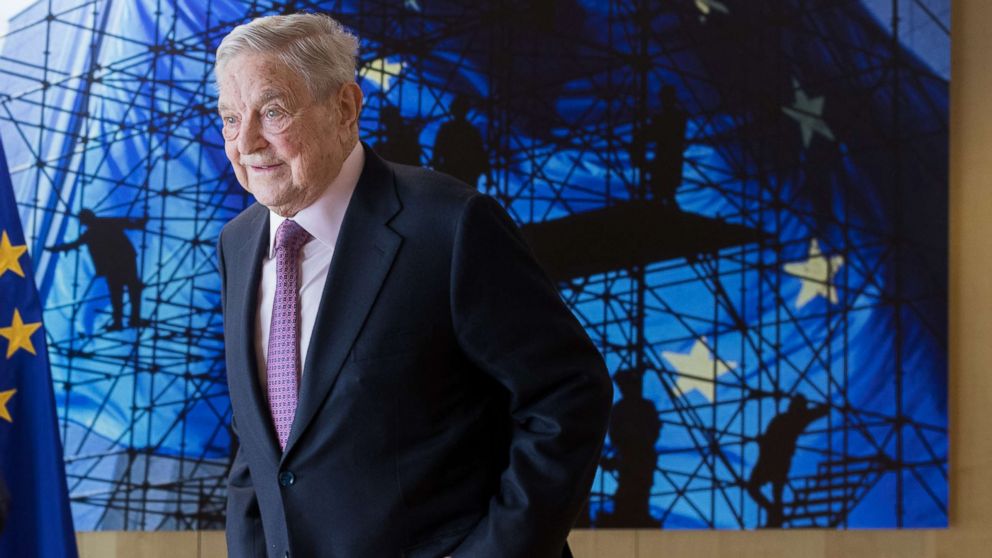 PHOTO: George Soros, billionaire and founder of Soros Fund Management LLC, poses for a photograph in Brussels, Belgium, April 27, 2017.