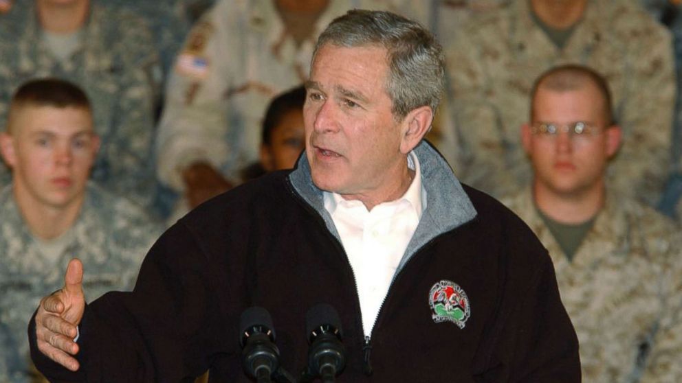 Image result for bush afghanistan 2001