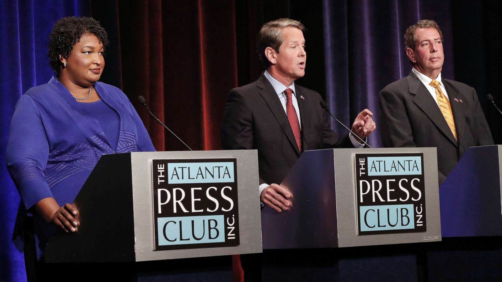 Georgia governor candidates spar in debate - Good Morning America