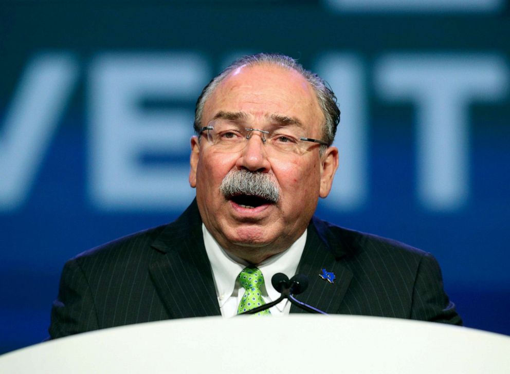 PHOTO: Chairman Gilberto Hinojosa opens up the general session at the Texas Democratic Convention June 22, 2018, in Fort Worth, Texas.