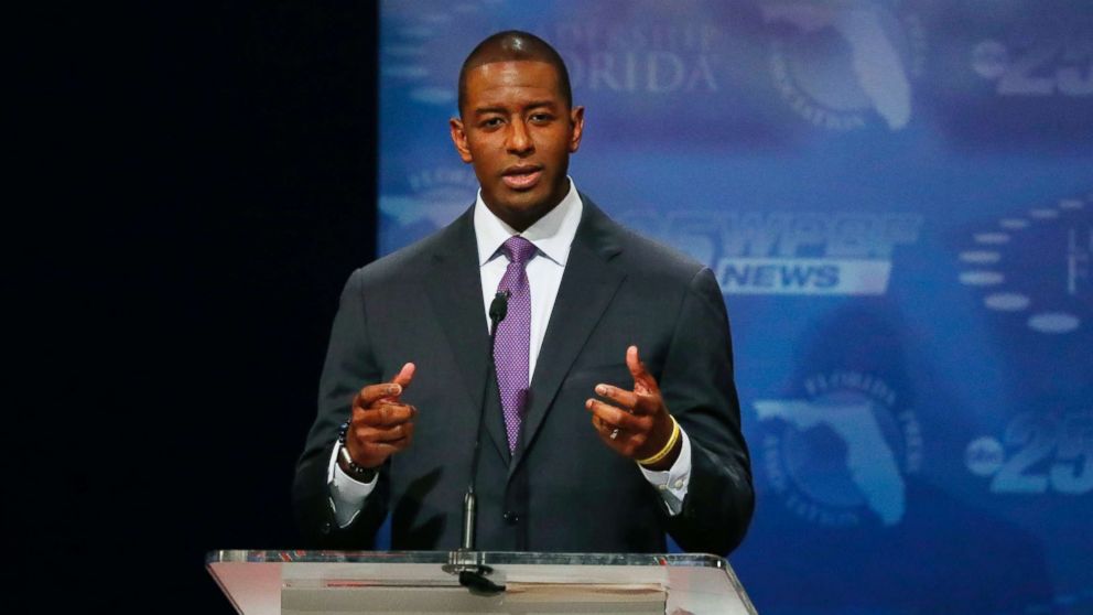 Gillum could become Florida's first African-American governor.