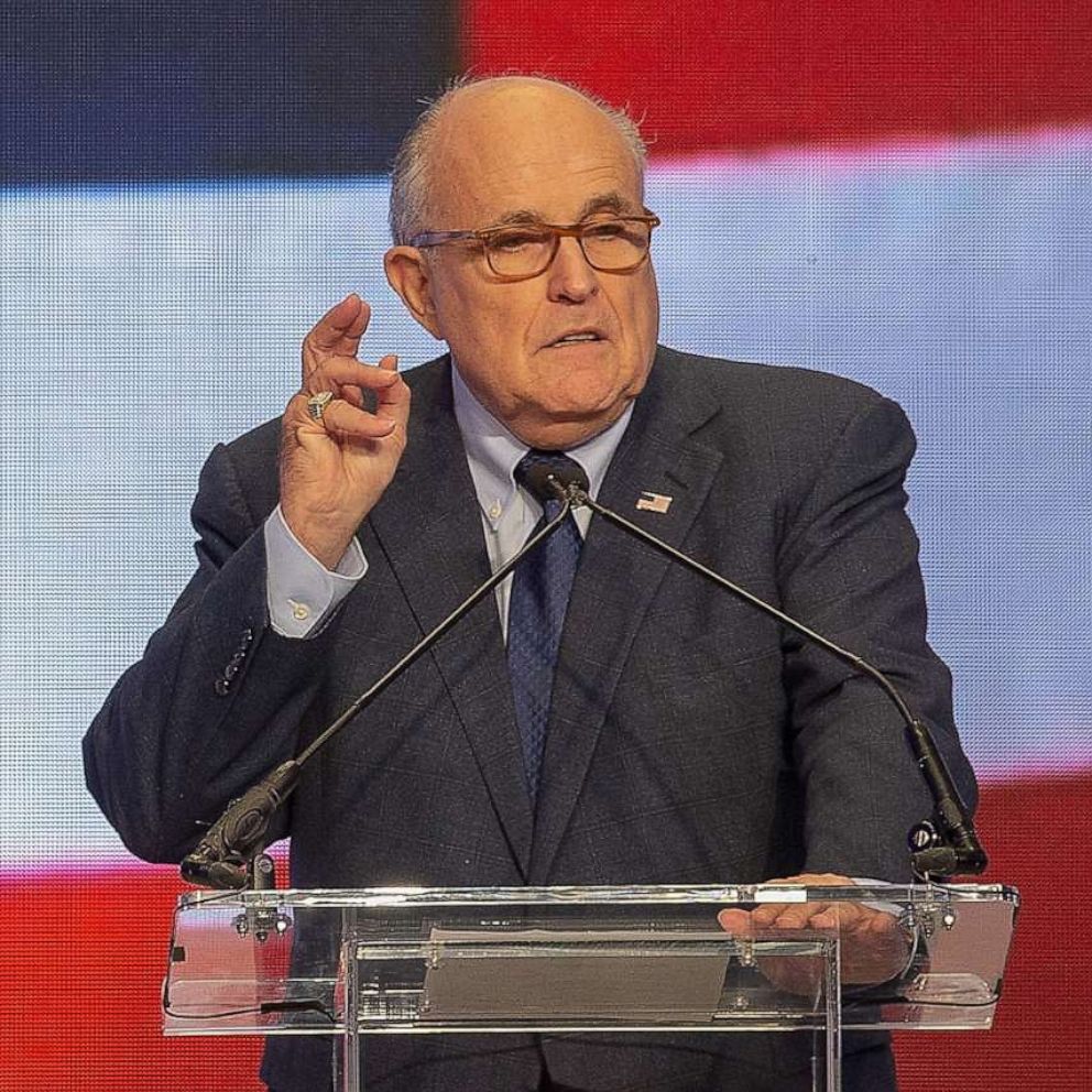 Sunday On This Week Rudy Giuliani Rep Adam Schiff Abc News