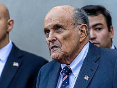 Giuliani turns over Mercedes, watches to poll workers he defamed