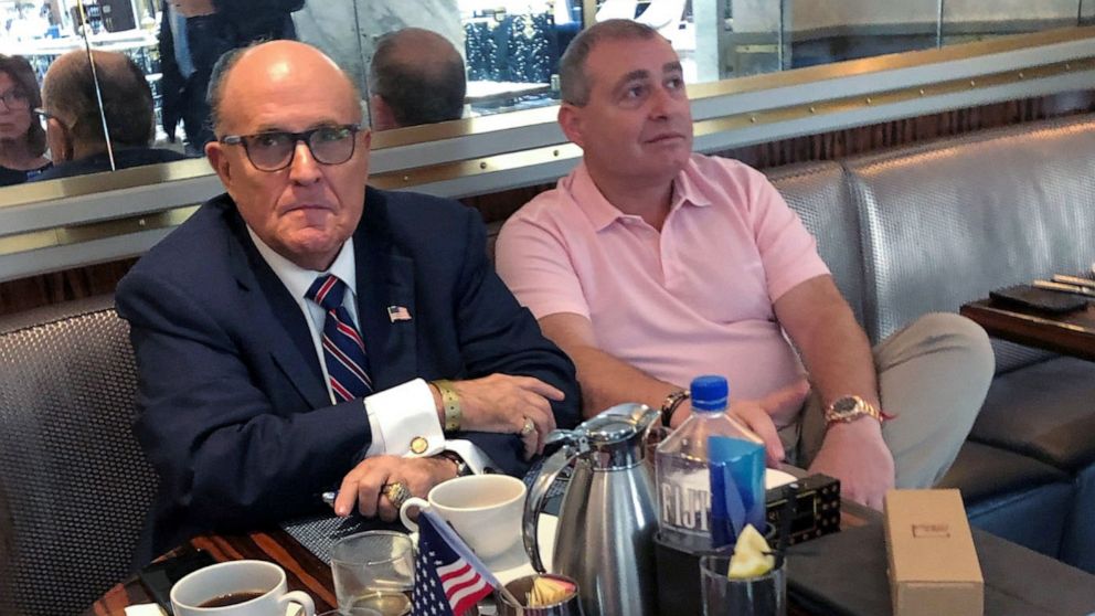 2 Rudy Giuliani associates arrested on campaign finance charges